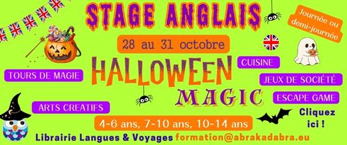 Stage Toussaint Halloween Magic